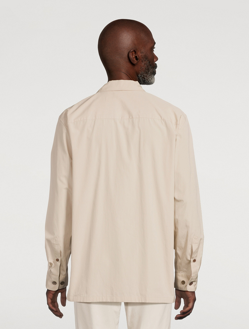 Cornish Embellished Long-Sleeve Shirt