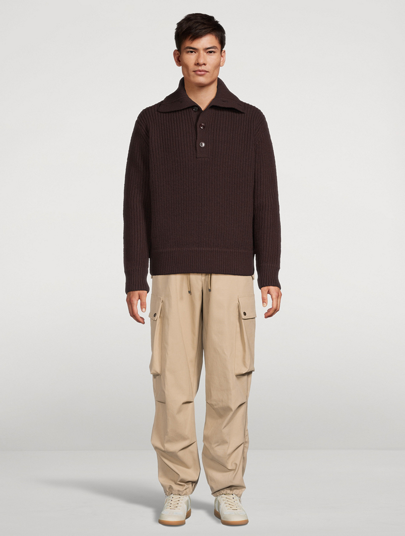 Drawstring Cargo Pants