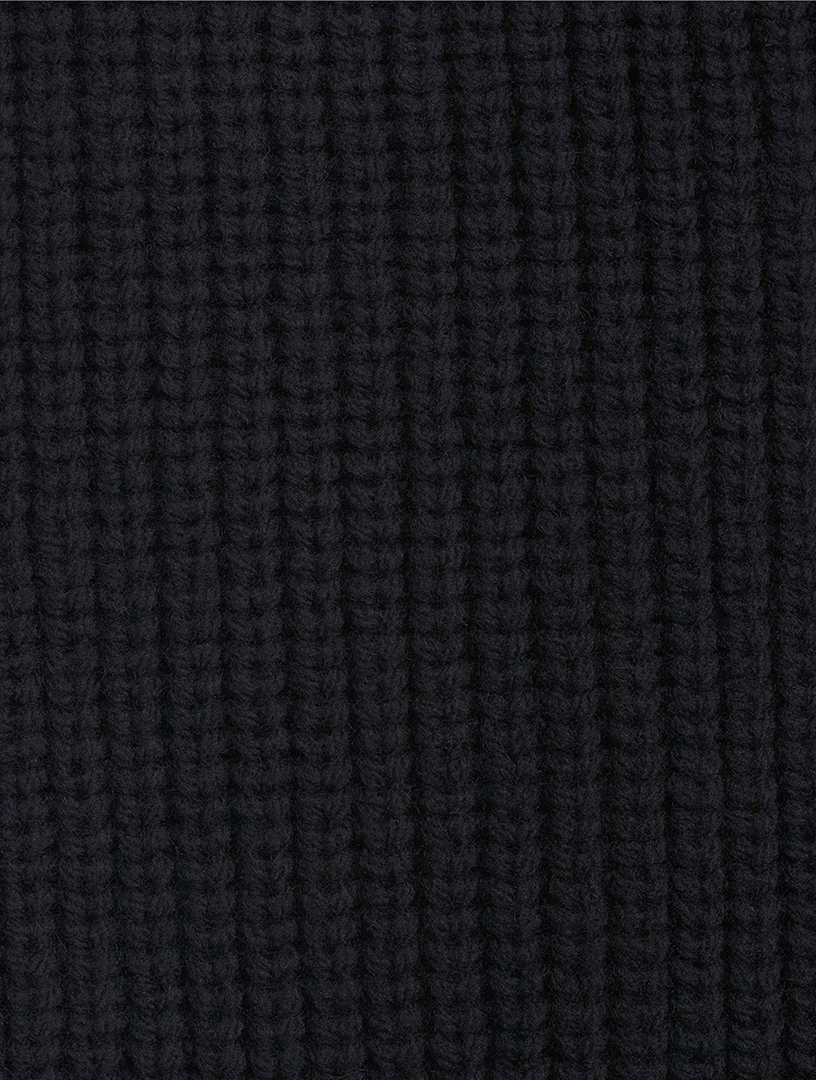 Monty Wool Turtleneck Zip Sweater