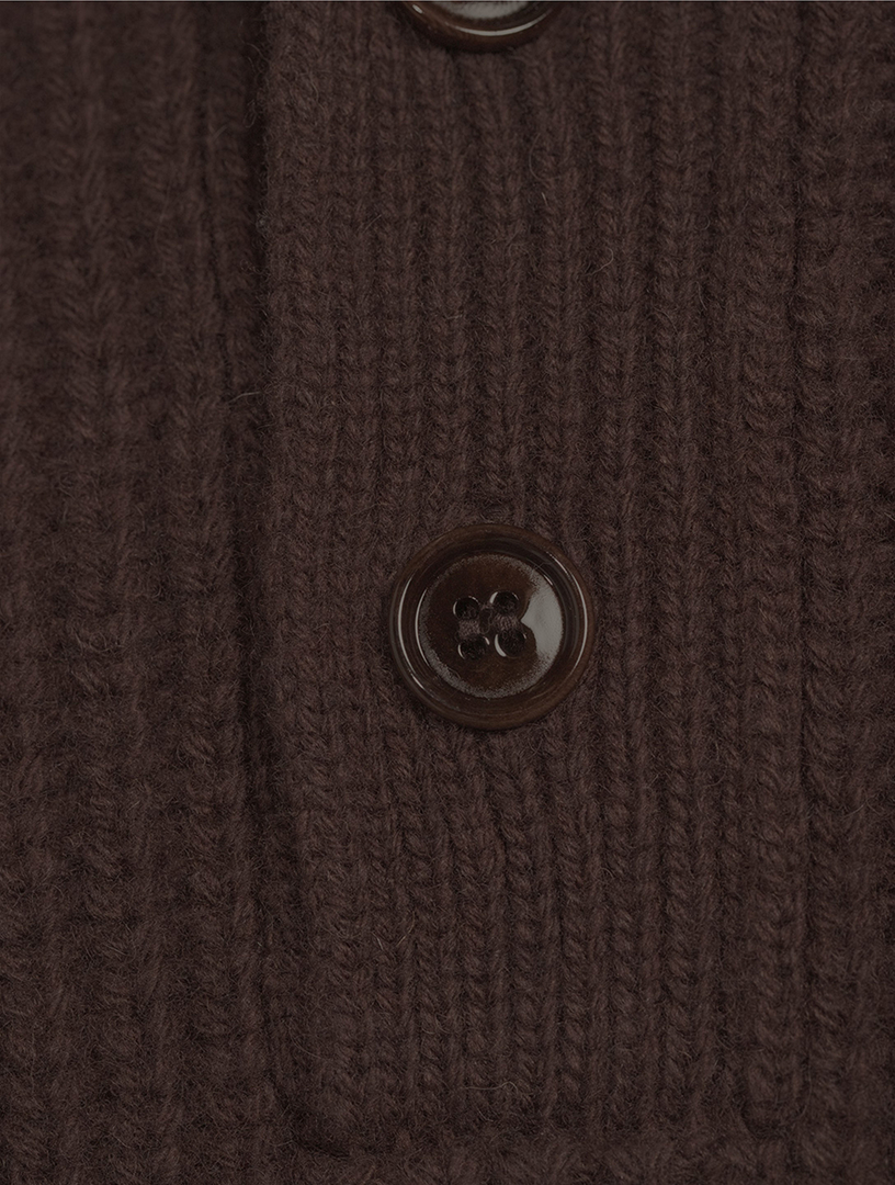 Mudra Wool Long-Sleeve Polo Shirt
