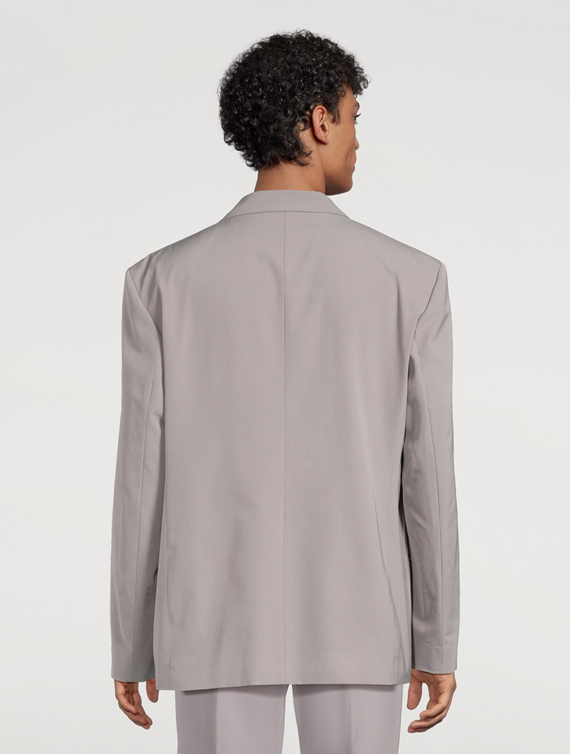 Double-Breasted Suit Jacket