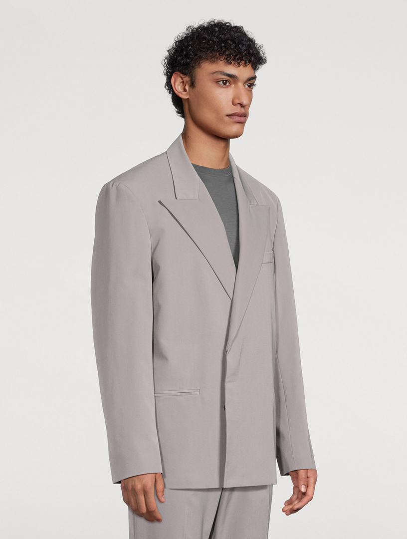 Double-Breasted Suit Jacket