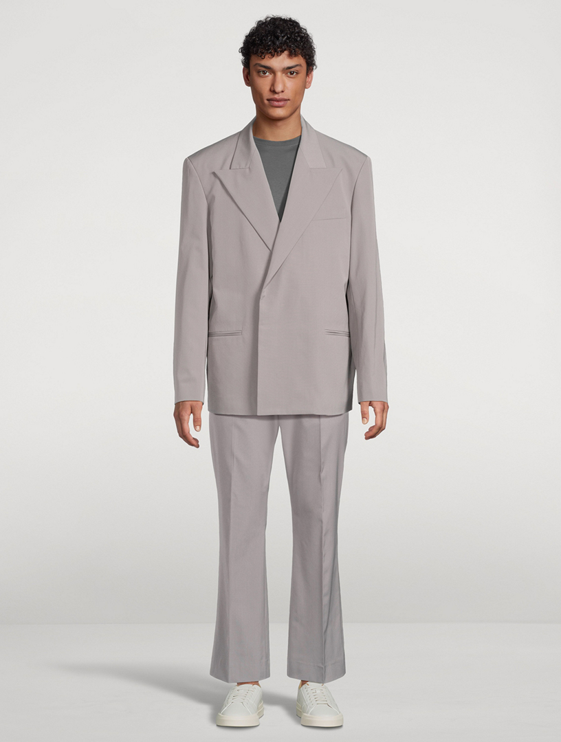 Double-Breasted Suit Jacket