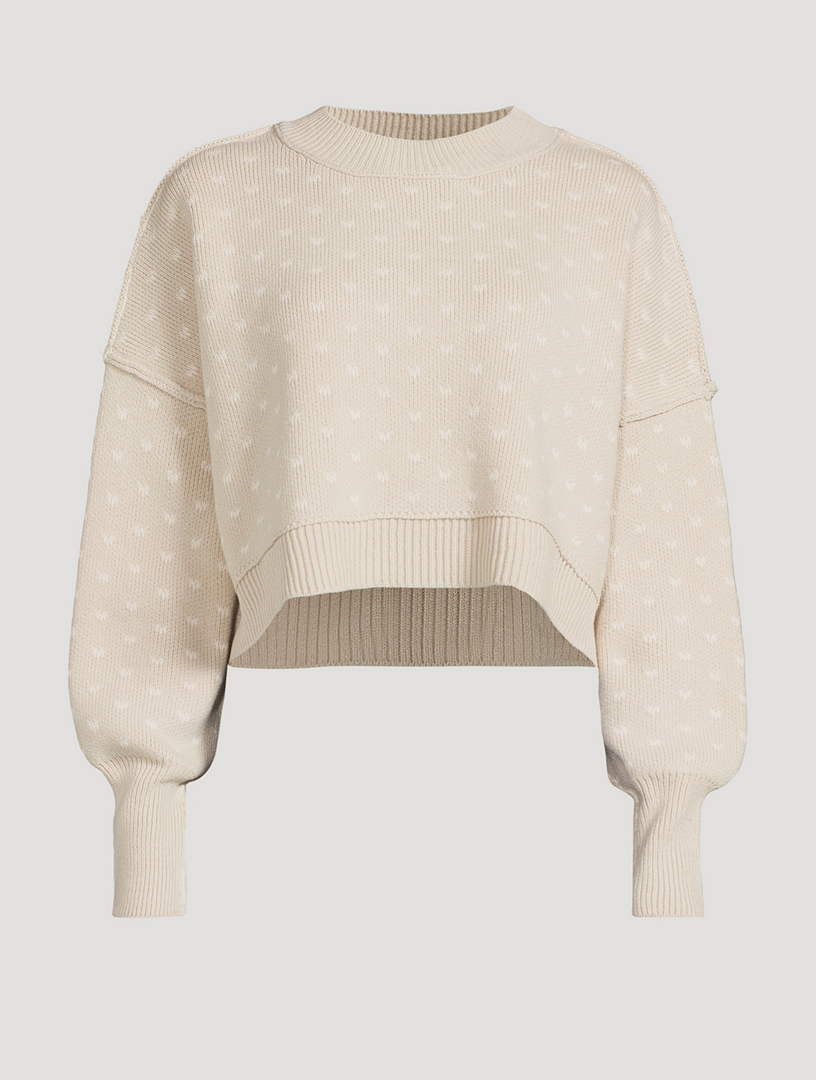 Free people cropped sweater store