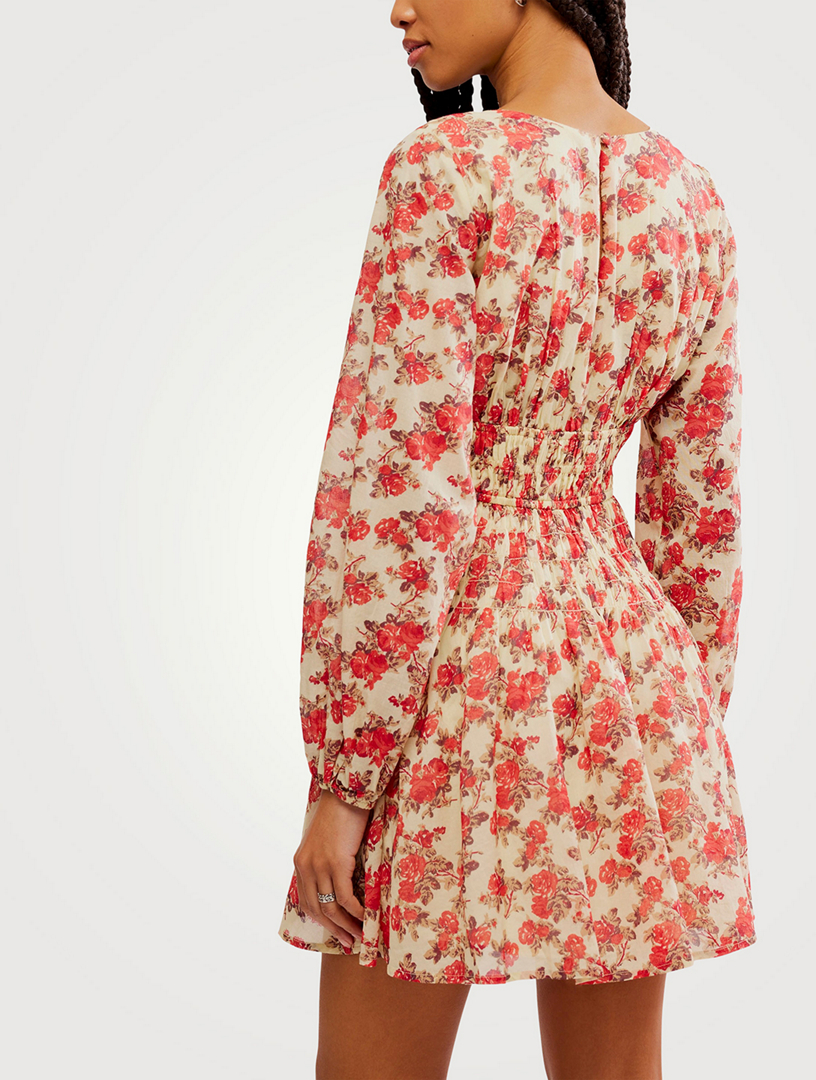 Free people anita cotton printed maxi dress outlet