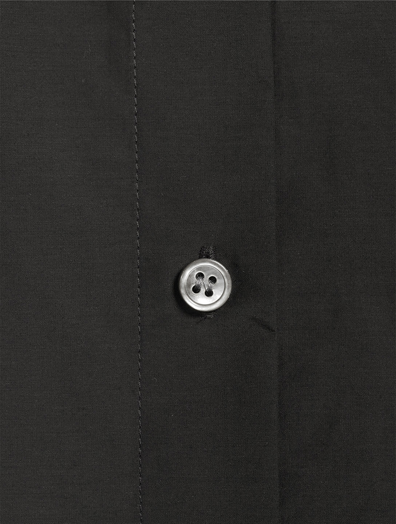 Sleeveless Poplin Shirt