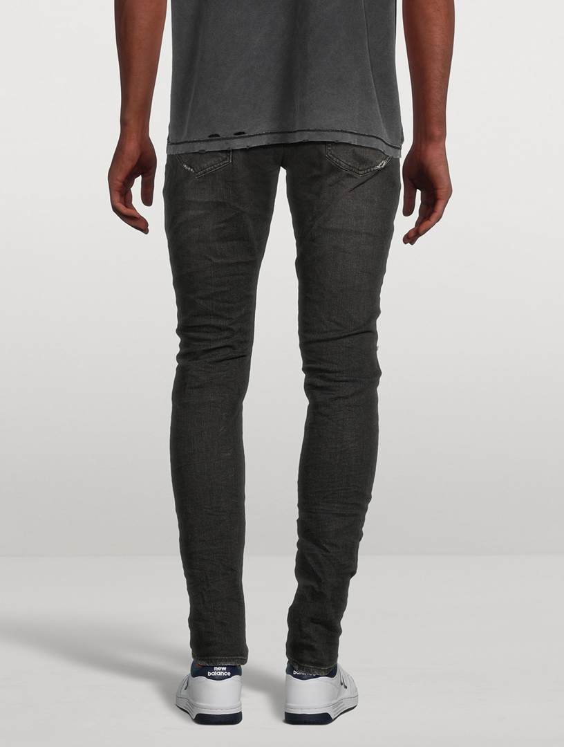 P001 Stretch Skinny Low-Rise Jeans