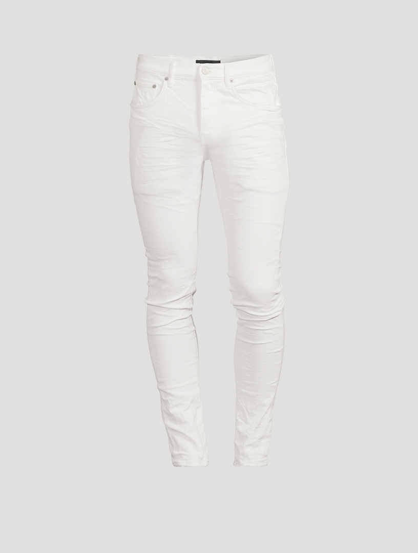 P001 Stretch Skinny Low-Rise Jeans