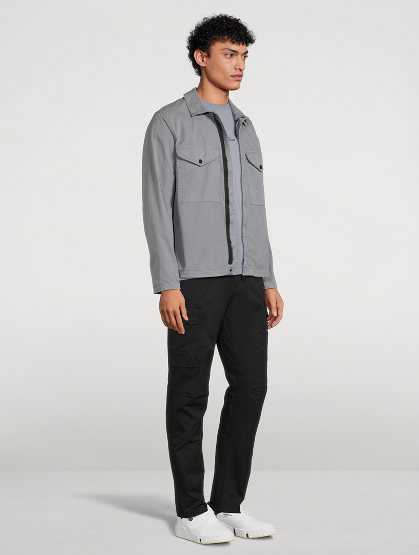 Stretch Cotton Overshirt