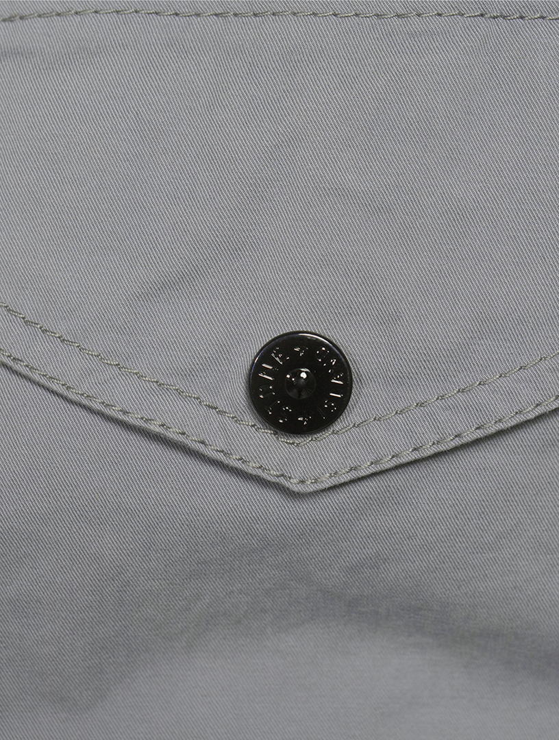 Stretch Cotton Overshirt