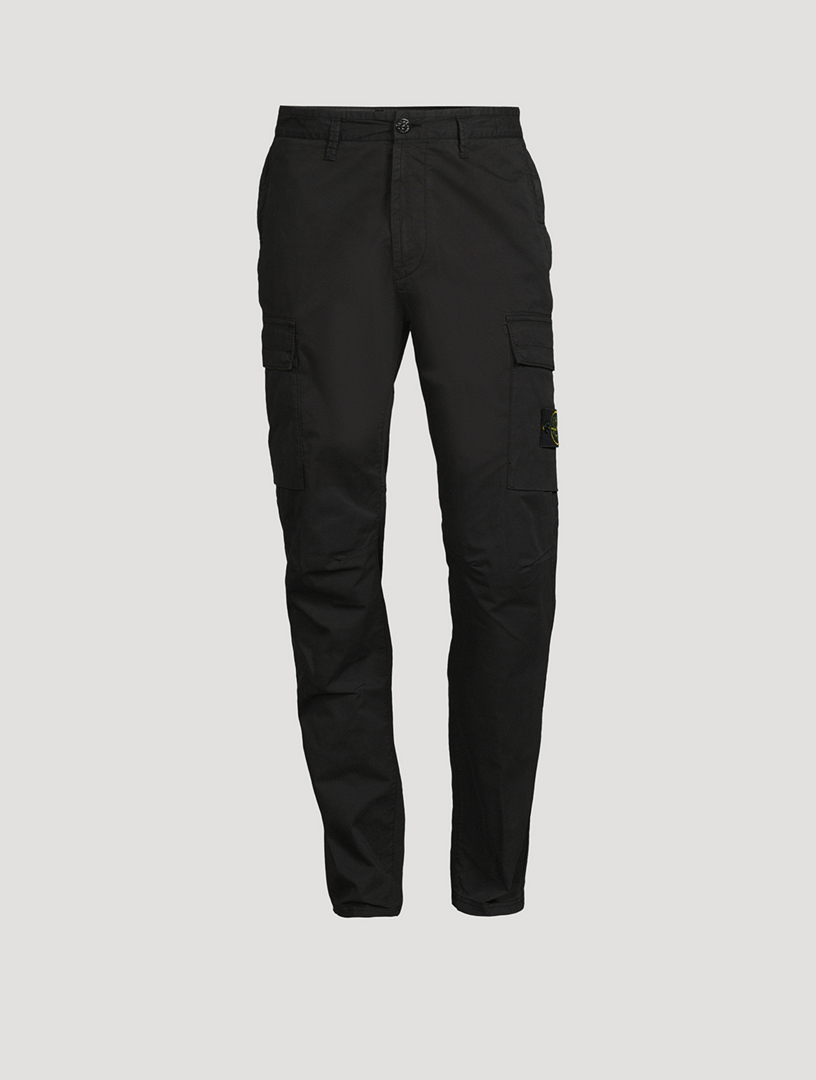 Stretch Cotton Cargo Pants