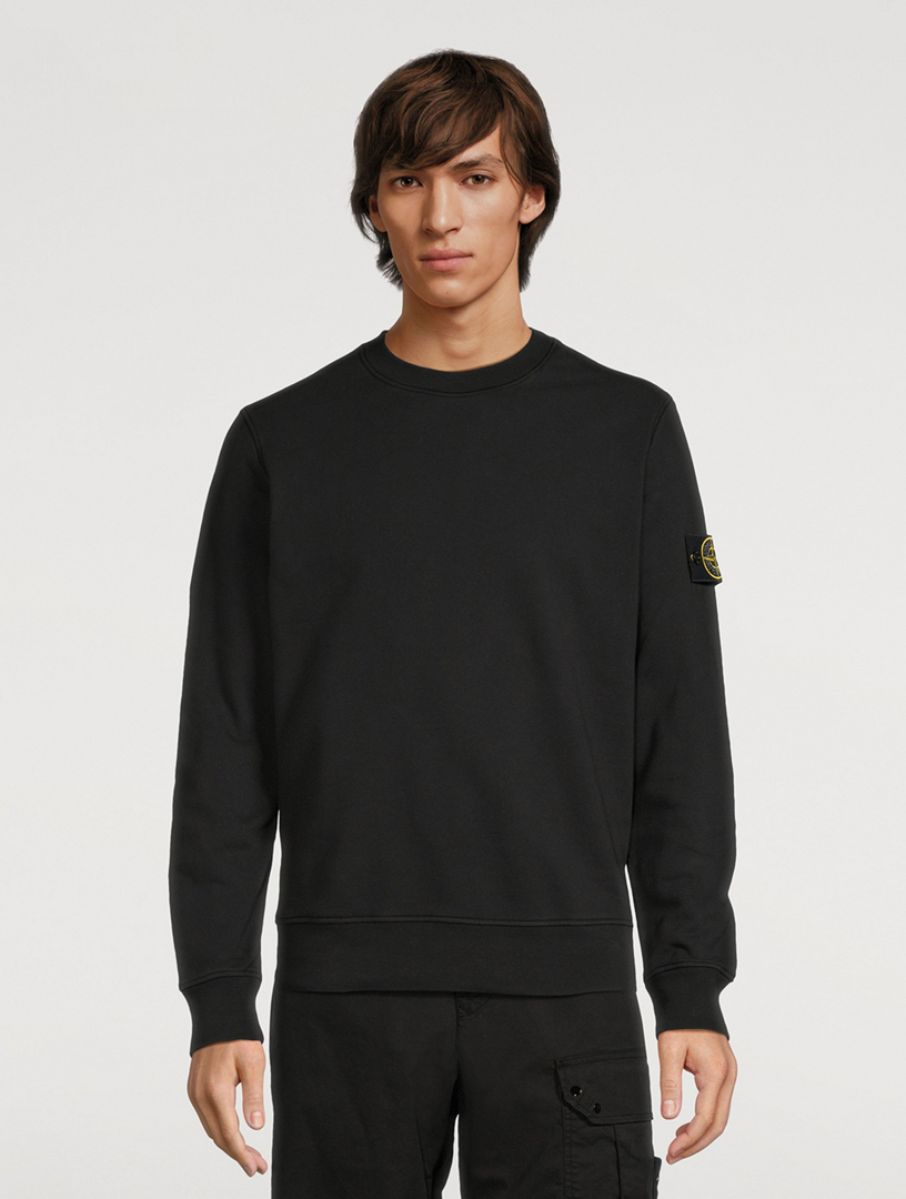 Blue stone island crew neck hotsell