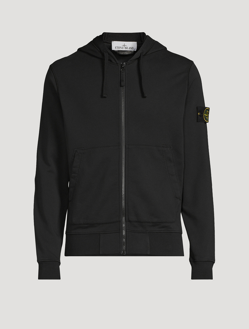 Mens stone island zip hoodie hotsell