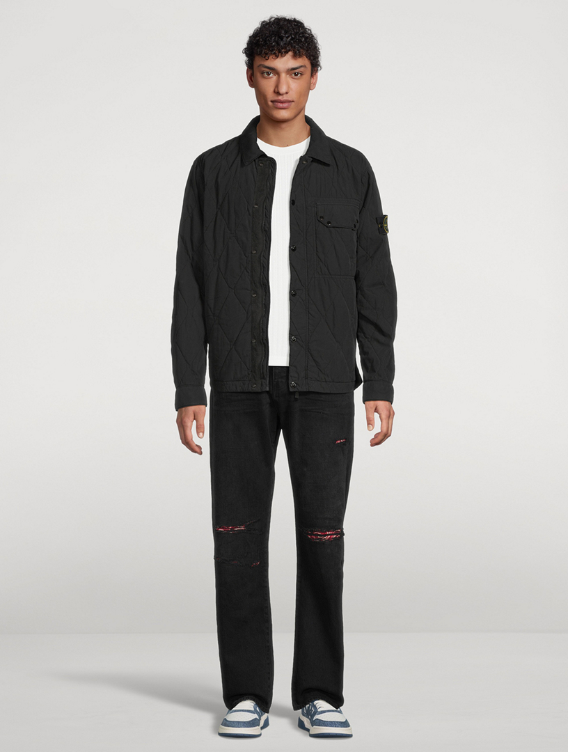 ジャケット・アウター AW11 STONE ISLAND QUILTED SHIRTS JACKET STONE ISLAND Quilted Shirt Jacket | Holt Renfrew