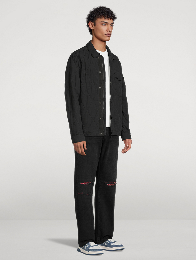ジャケット・アウター AW11 STONE ISLAND QUILTED SHIRTS JACKET STONE ISLAND Quilted Shirt Jacket | Holt Renfrew