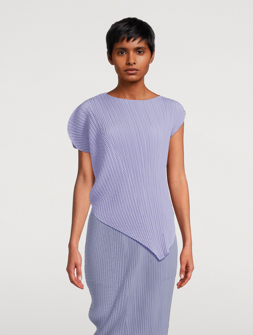 Leaf Pleats Top