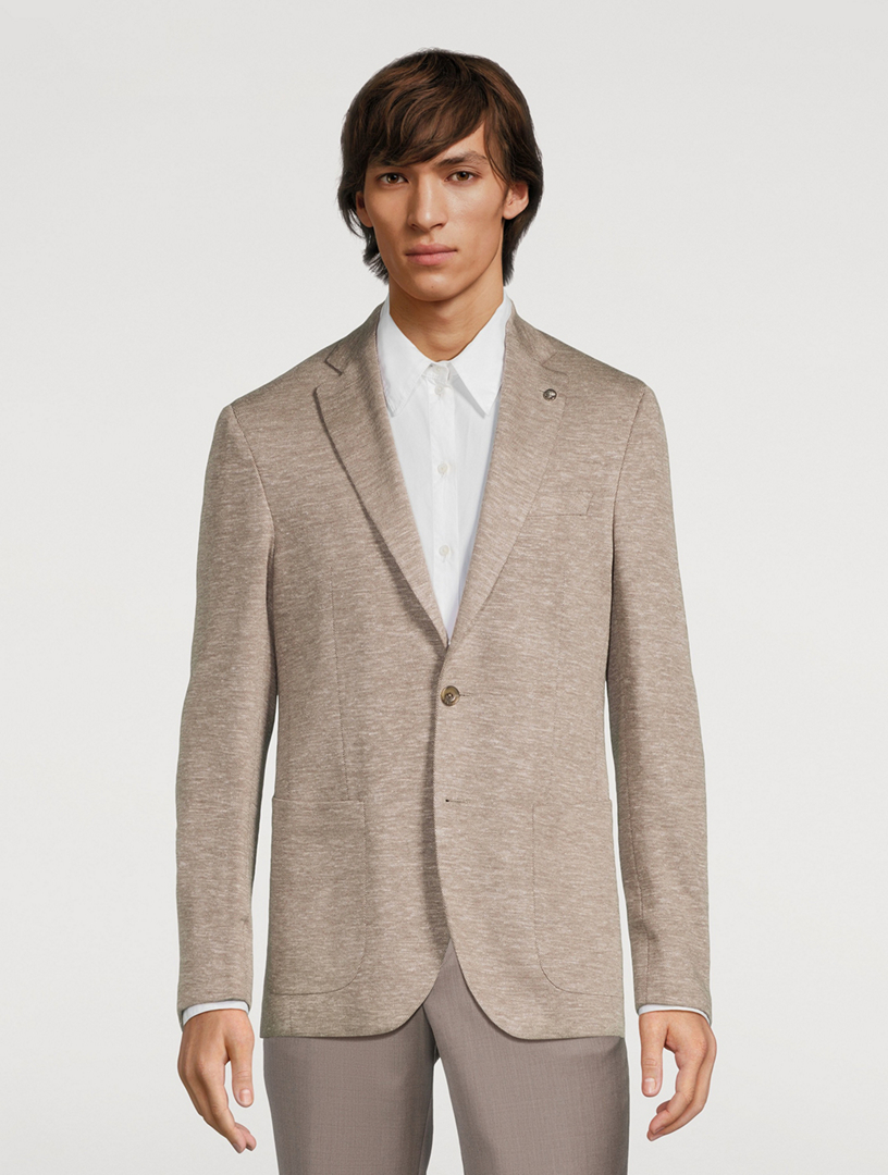 Wool Silk And Linen Jacket