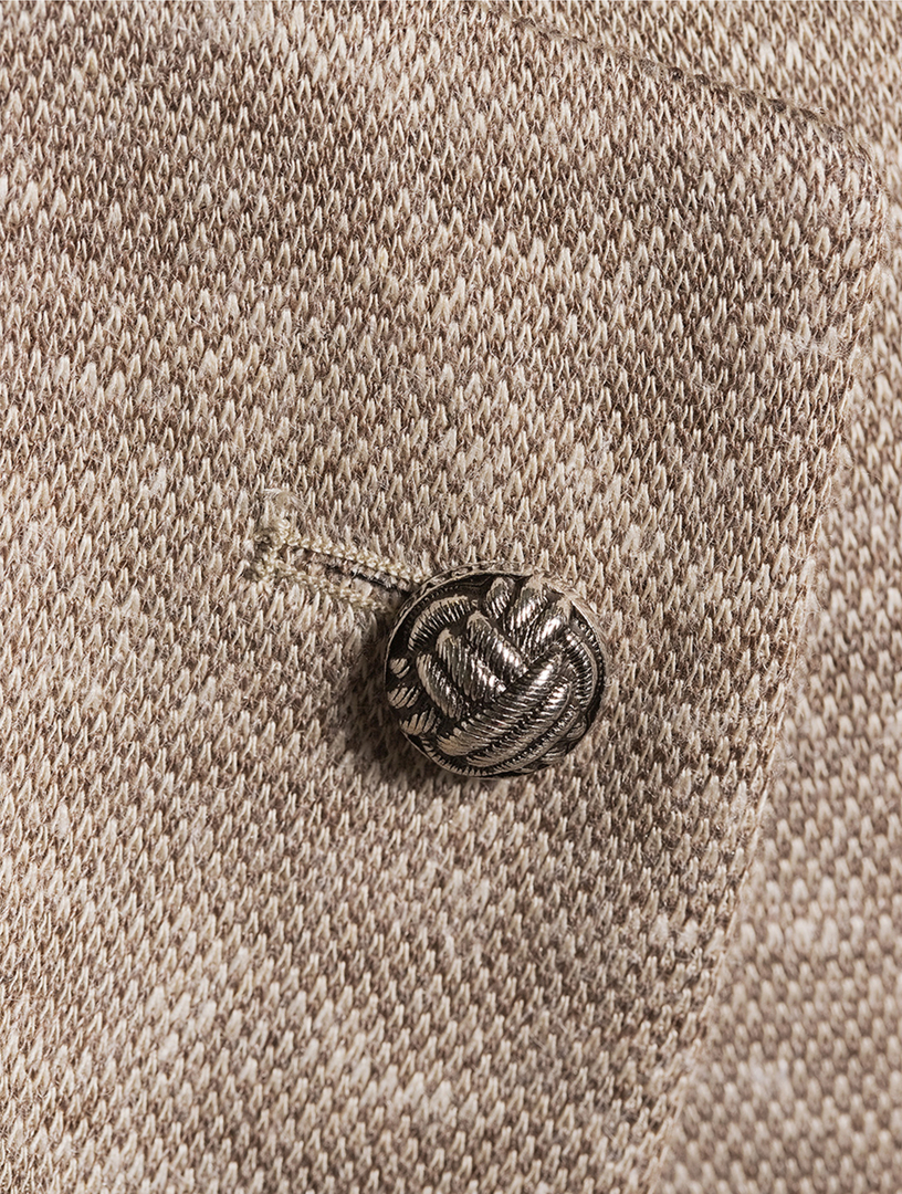 Wool Silk And Linen Jacket