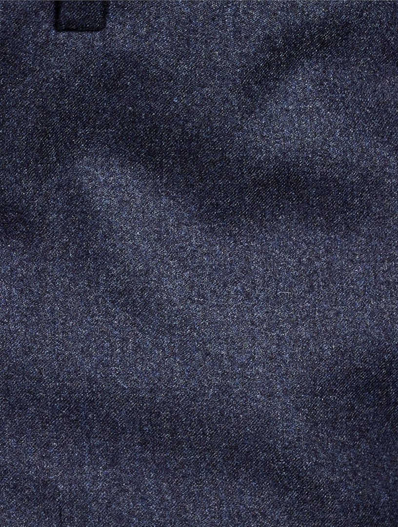 Wool Flannel Trousers