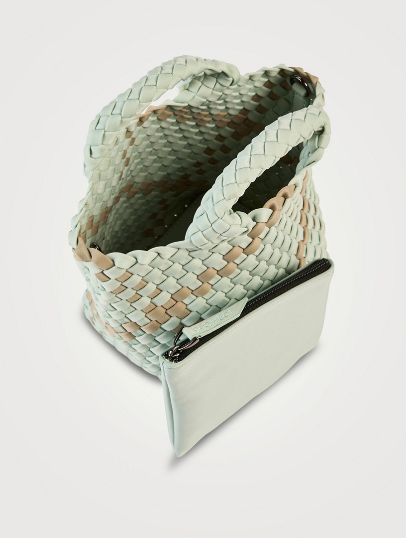 NY発！NAGHEDI（ナゲディ）Waste Not St.Barths Petit Tote Bag Waste Not St. Barths Small Tote Knots | Quartz