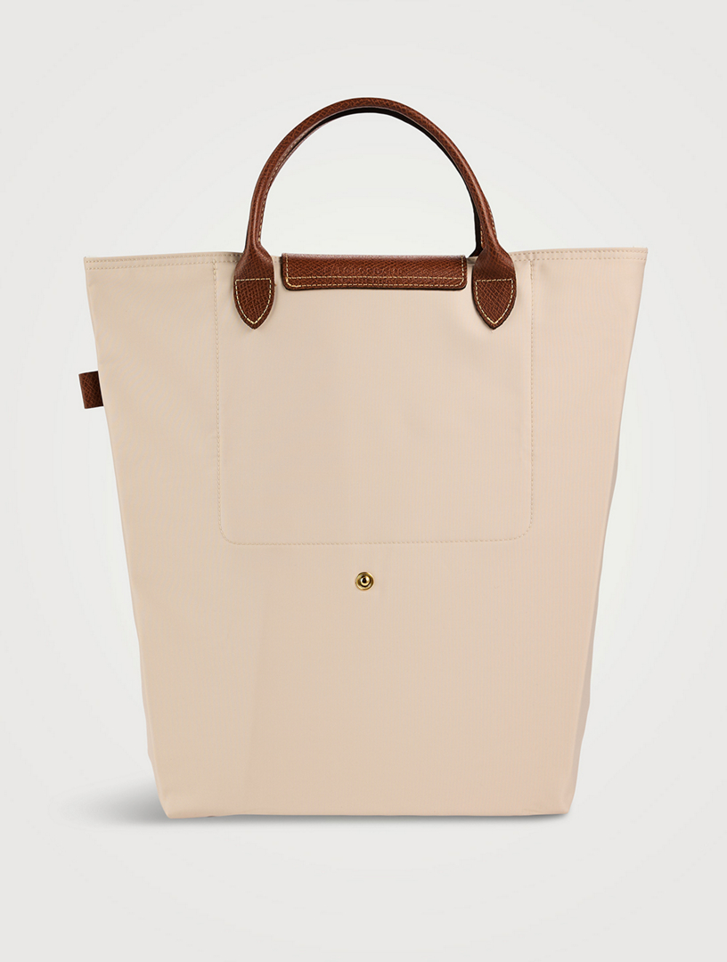 Longchamp le pliage medium nylon short handle tote outlet
