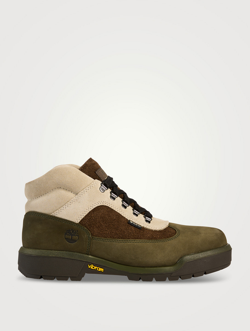 Green suede timberland boots clearance