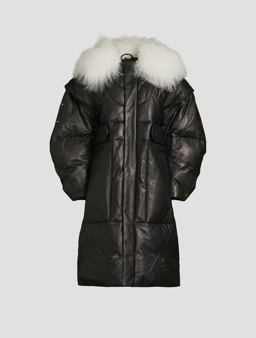 MOOSE KNUCKLES Moose Knuckles x Luar Leather Down Parka Holt Renfrew