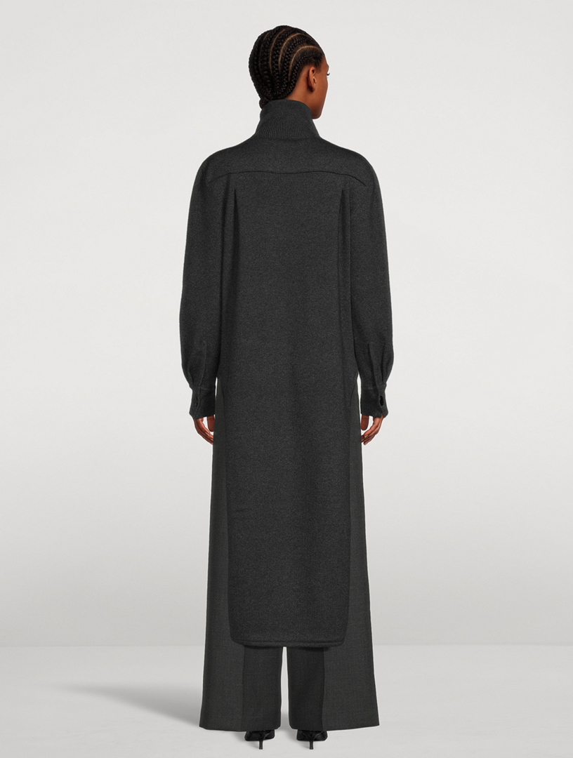 GIVENCHY High Low Turtleneck Sweater Holt Renfrew