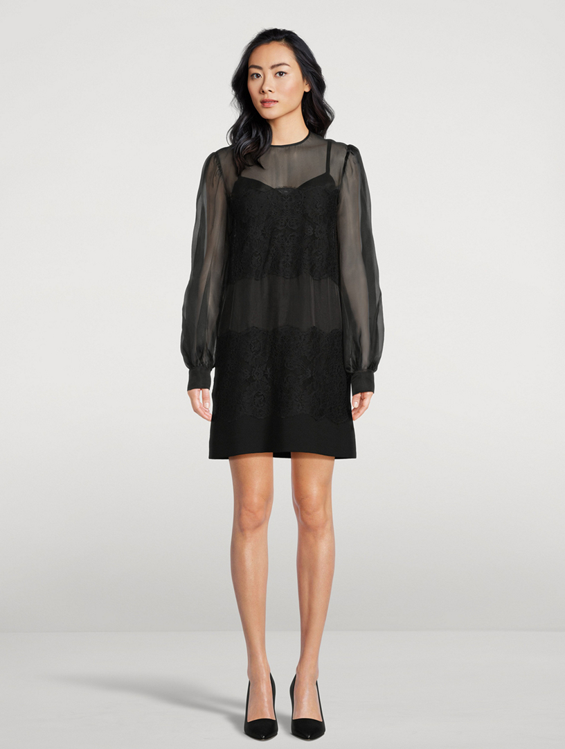 Organza Mini Dress