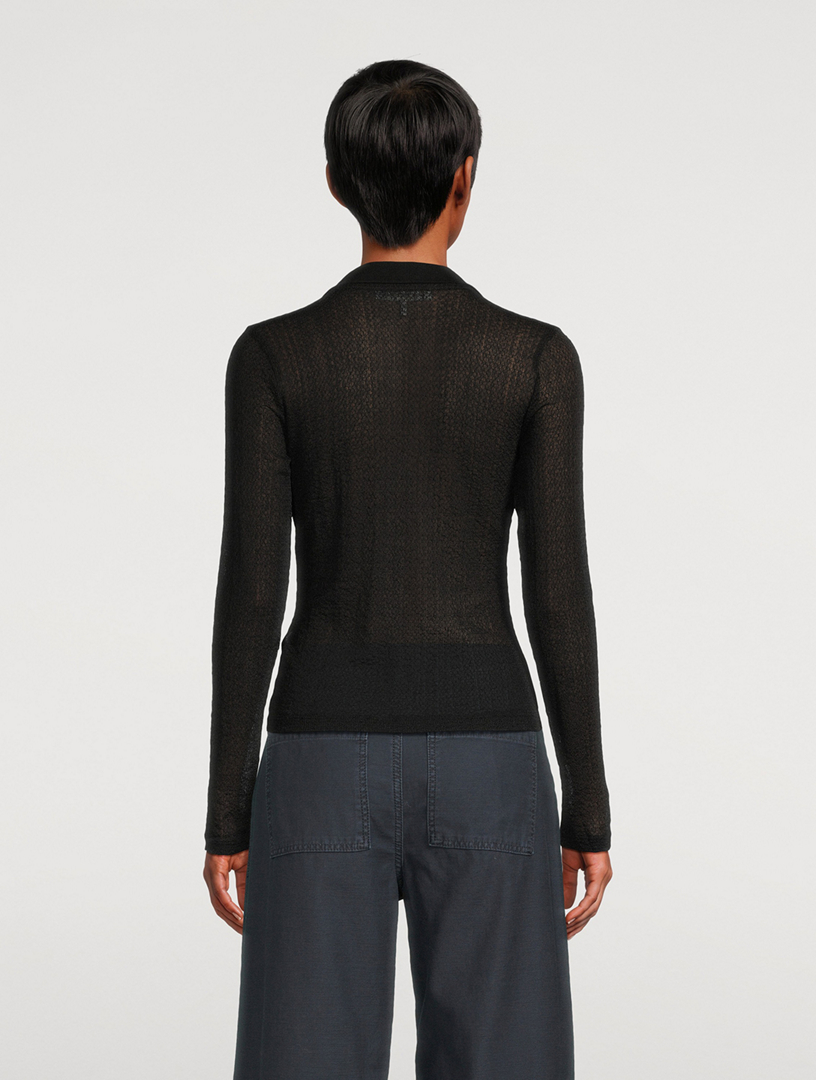 Mesh Polo Shirt