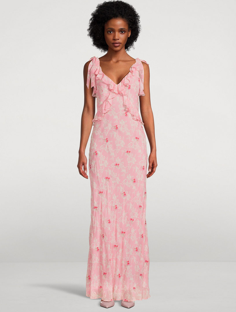 Orcene Maxi Dress Floral Print