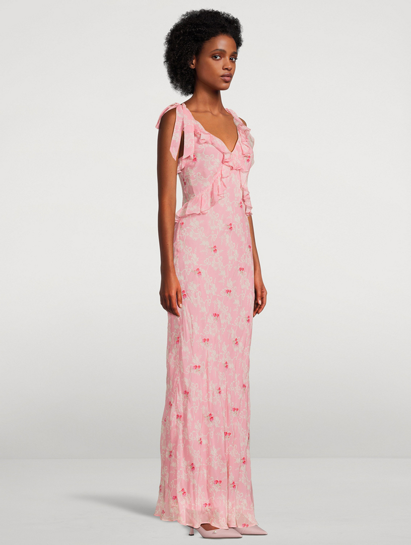 Orcene Maxi Dress Floral Print