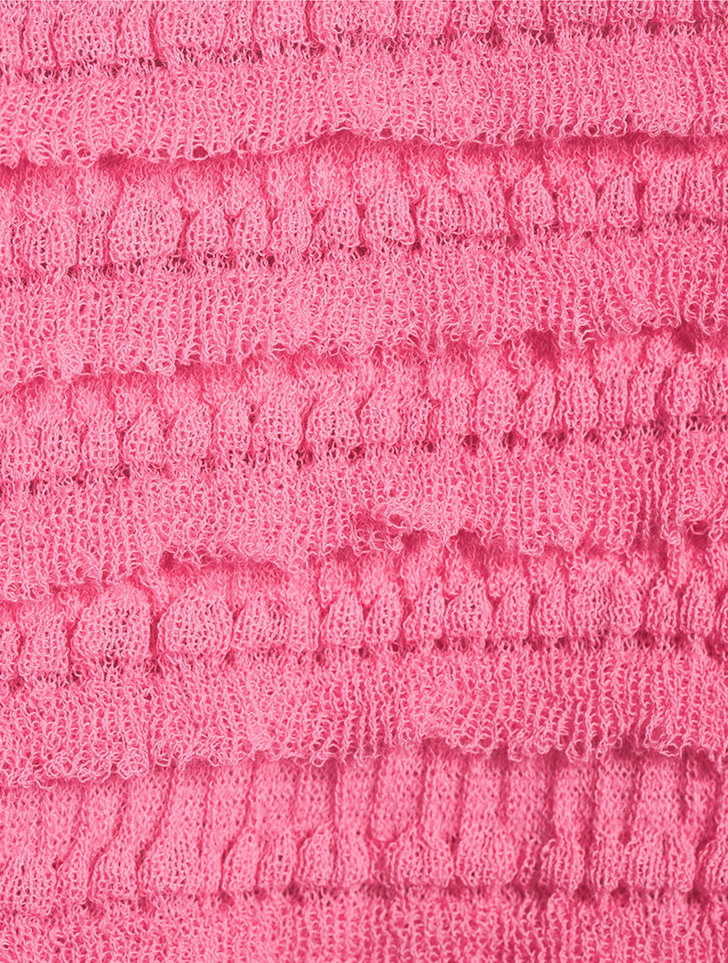 Celosia Ruffled Cardigan