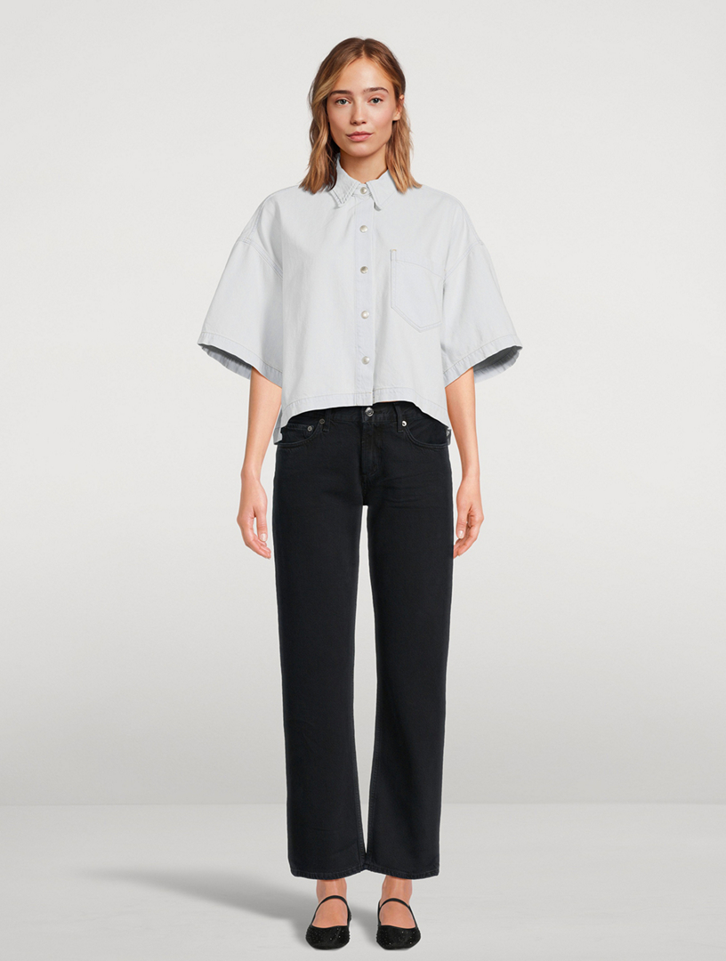 Amber Straight-Leg Jeans