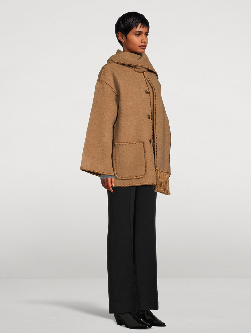 TOTEME Embroidered Scarf Jacket | Holt Renfrew