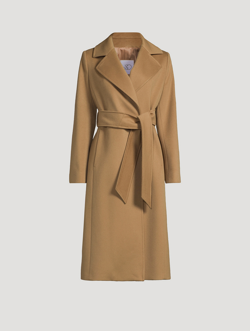 HISO Eva Belted Wool Coat Holt Renfrew