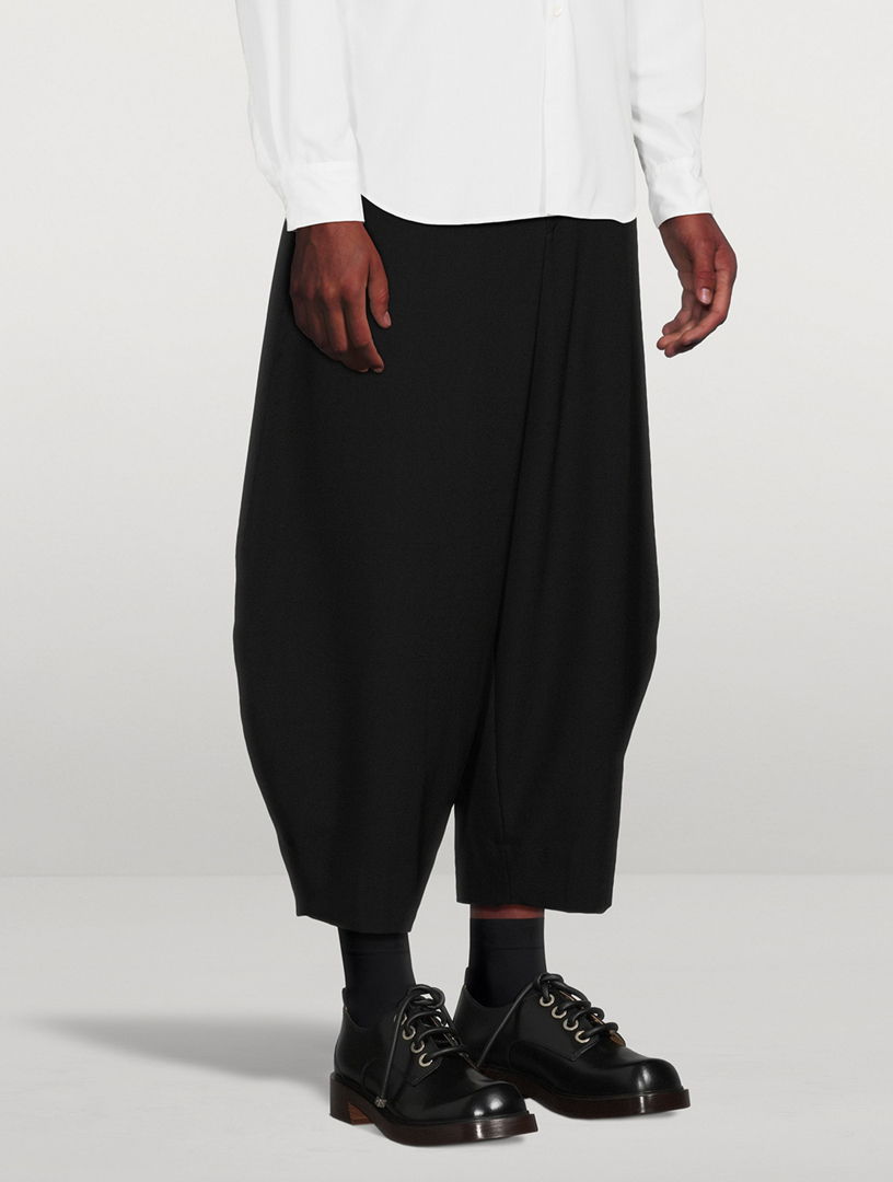 COMME DES GARÇONS HOMME PLUS Wool Balloon-Leg Trousers | Holt Renfrew
