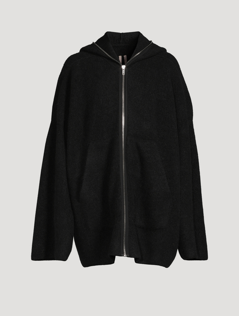 RICK OWENS Oversized Zip Hoodie Holt Renfrew