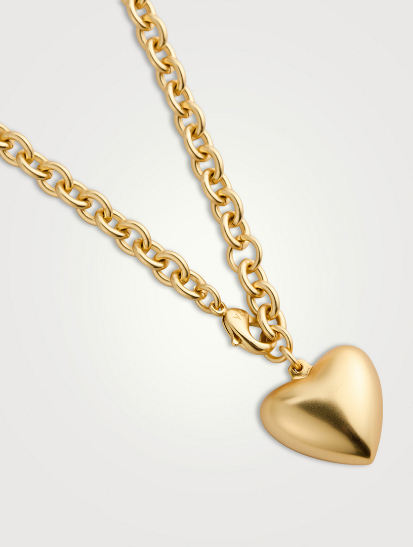 Mini Puffy Heart Necklace