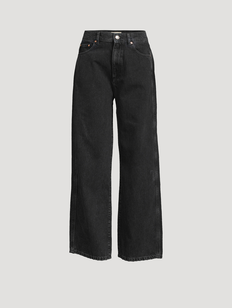 DL1961 Taylor Ultra High Rise Barrel Jeans Nightshade