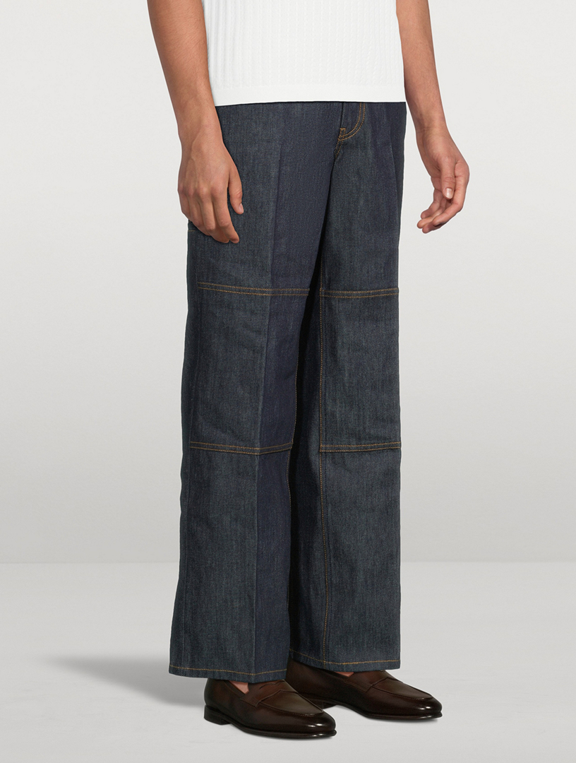 Carpenter Jeans With Zip Detail