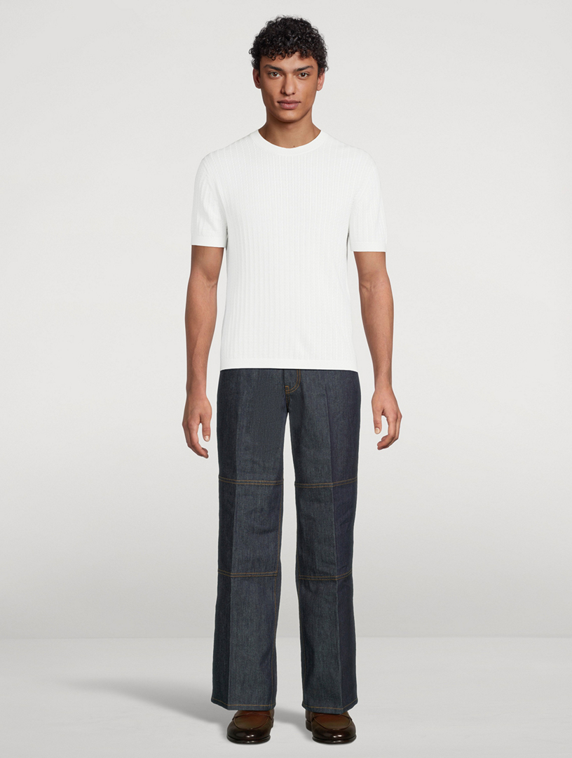 Carpenter Jeans With Zip Detail