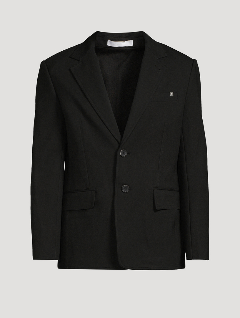 Classic Blazer With Zip Detail