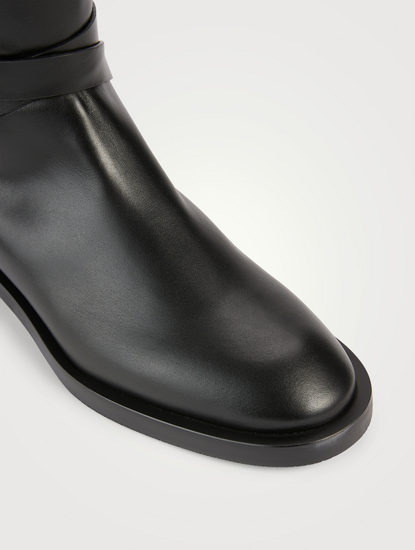 Bella Leather Knee-High Boots