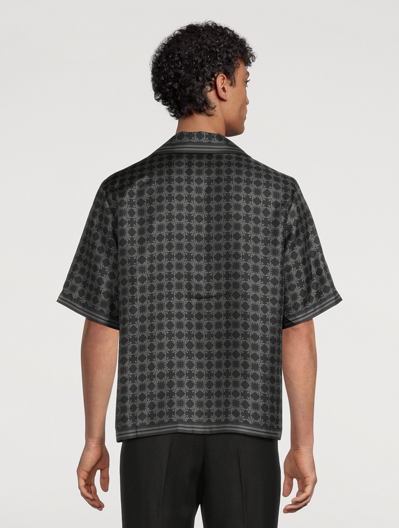 MA Quad Silk Bowling Shirt
