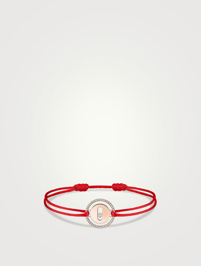 QEELIN Yu Yi 18K Rose Gold Bracelet With Red Agate And