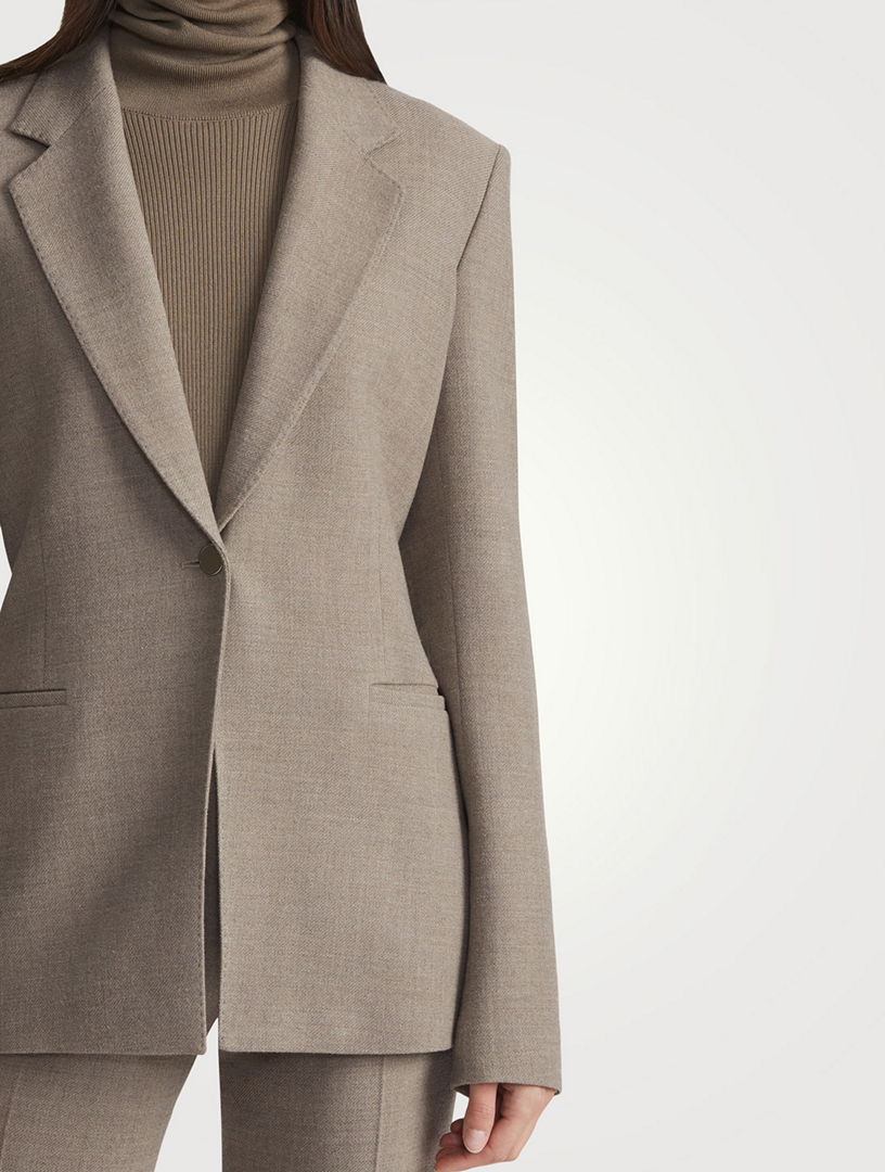 Stretch Wool Blazer