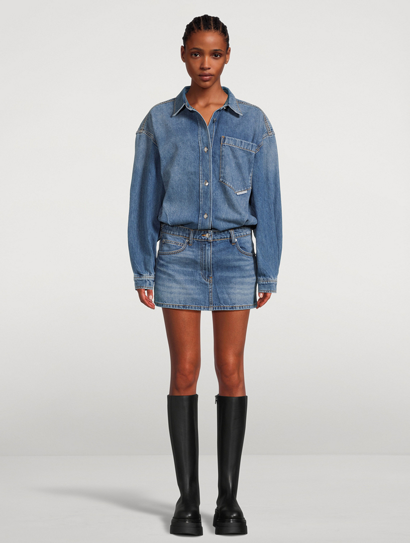 princess polly baby blue dress Bella Hadid Breaks the Internet at Coperni + More Paris Fashion Week main image 0
