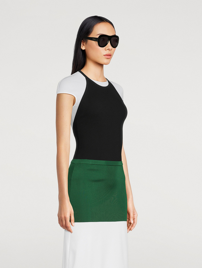 Rivet Aviator Sunglasses