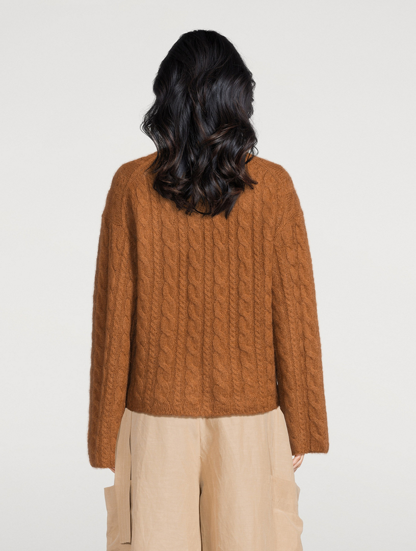 Cierra Cable-Knit Sweater